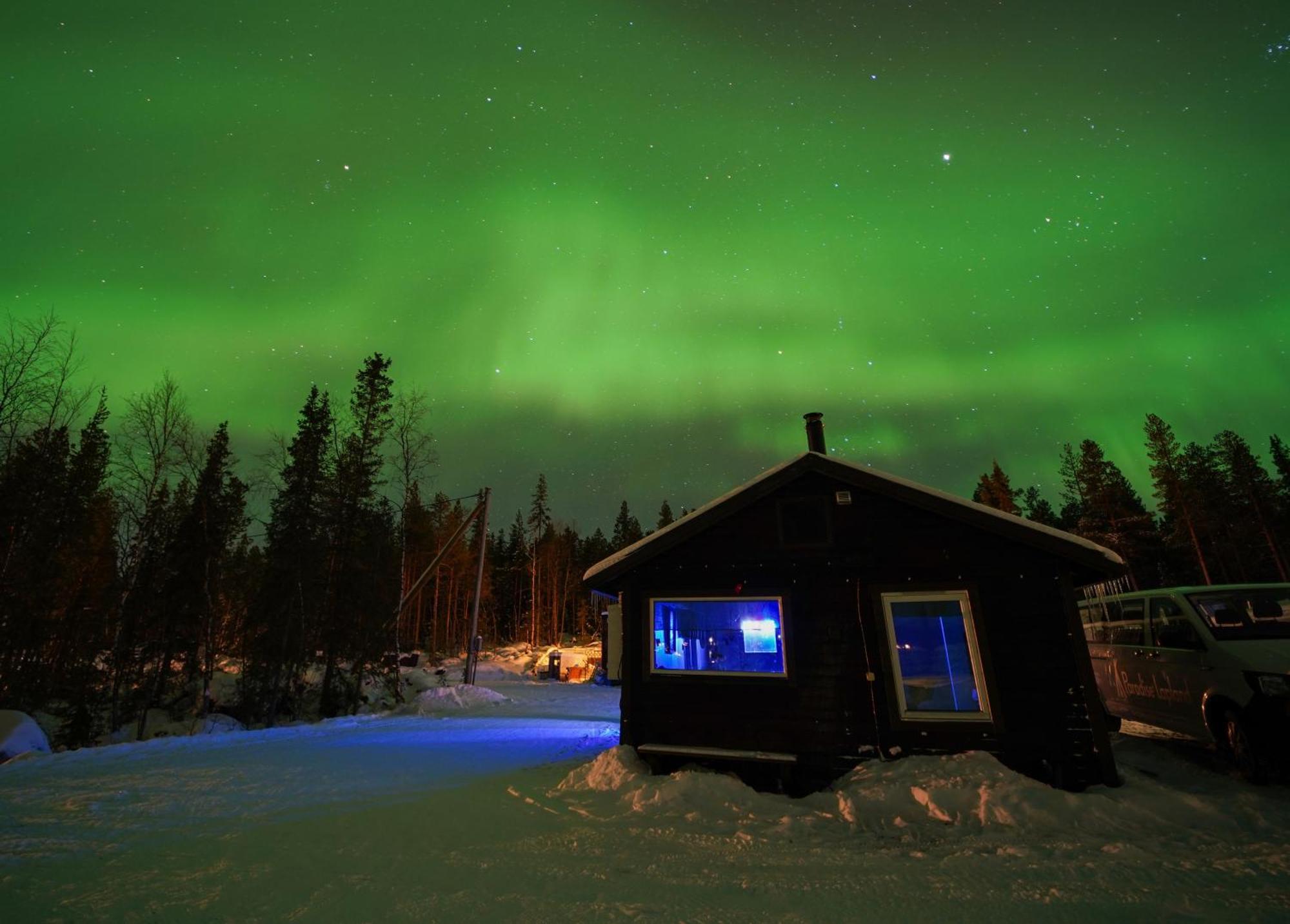 Northern Light Cottage- Paradise Lapland Kiruna Exterior foto